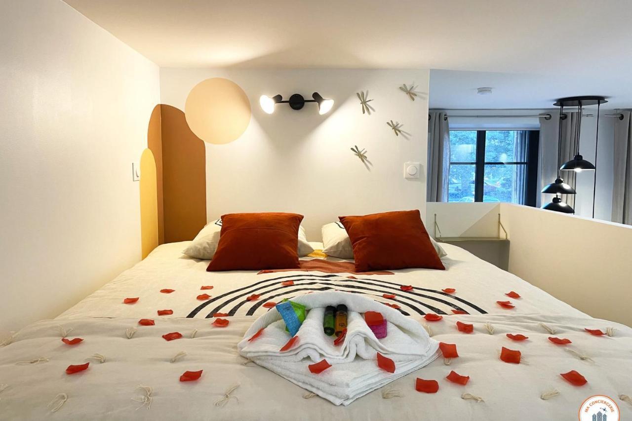 L'Orient-Express - Jacuzzi Spa - Parking - Loft Le Havre Bagian luar foto