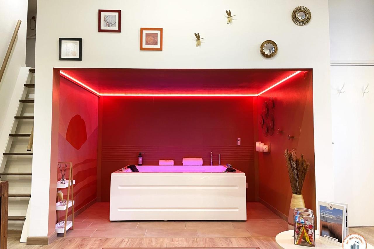 L'Orient-Express - Jacuzzi Spa - Parking - Loft Le Havre Bagian luar foto