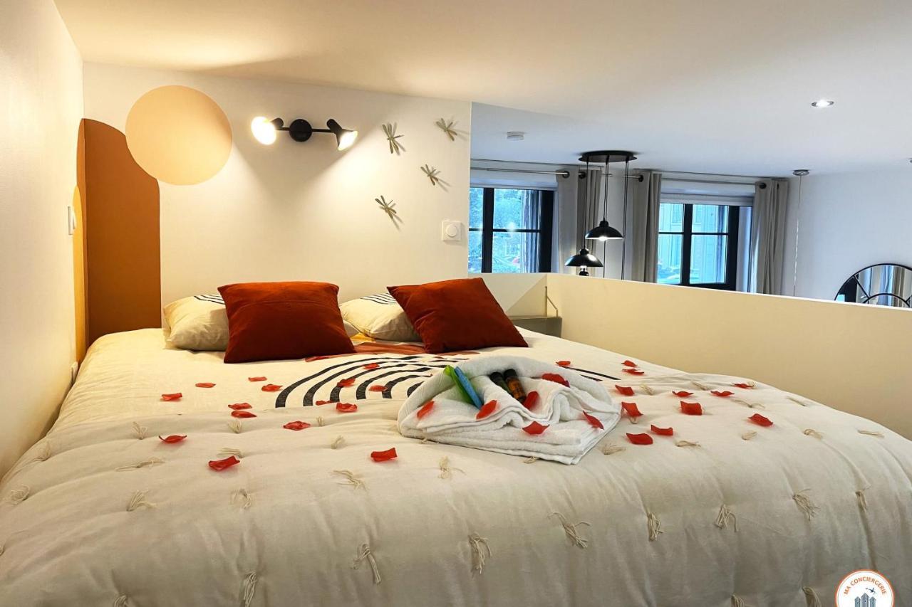 L'Orient-Express - Jacuzzi Spa - Parking - Loft Le Havre Bagian luar foto