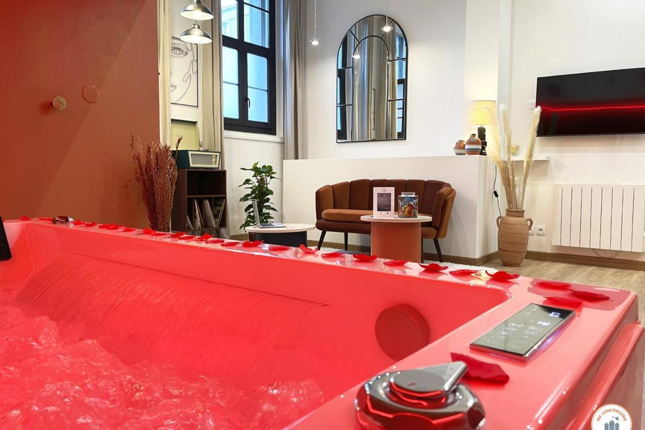 L'Orient-Express - Jacuzzi Spa - Parking - Loft Le Havre Bagian luar foto