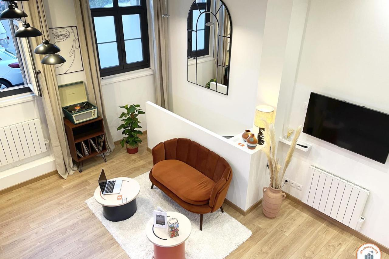L'Orient-Express - Jacuzzi Spa - Parking - Loft Le Havre Bagian luar foto