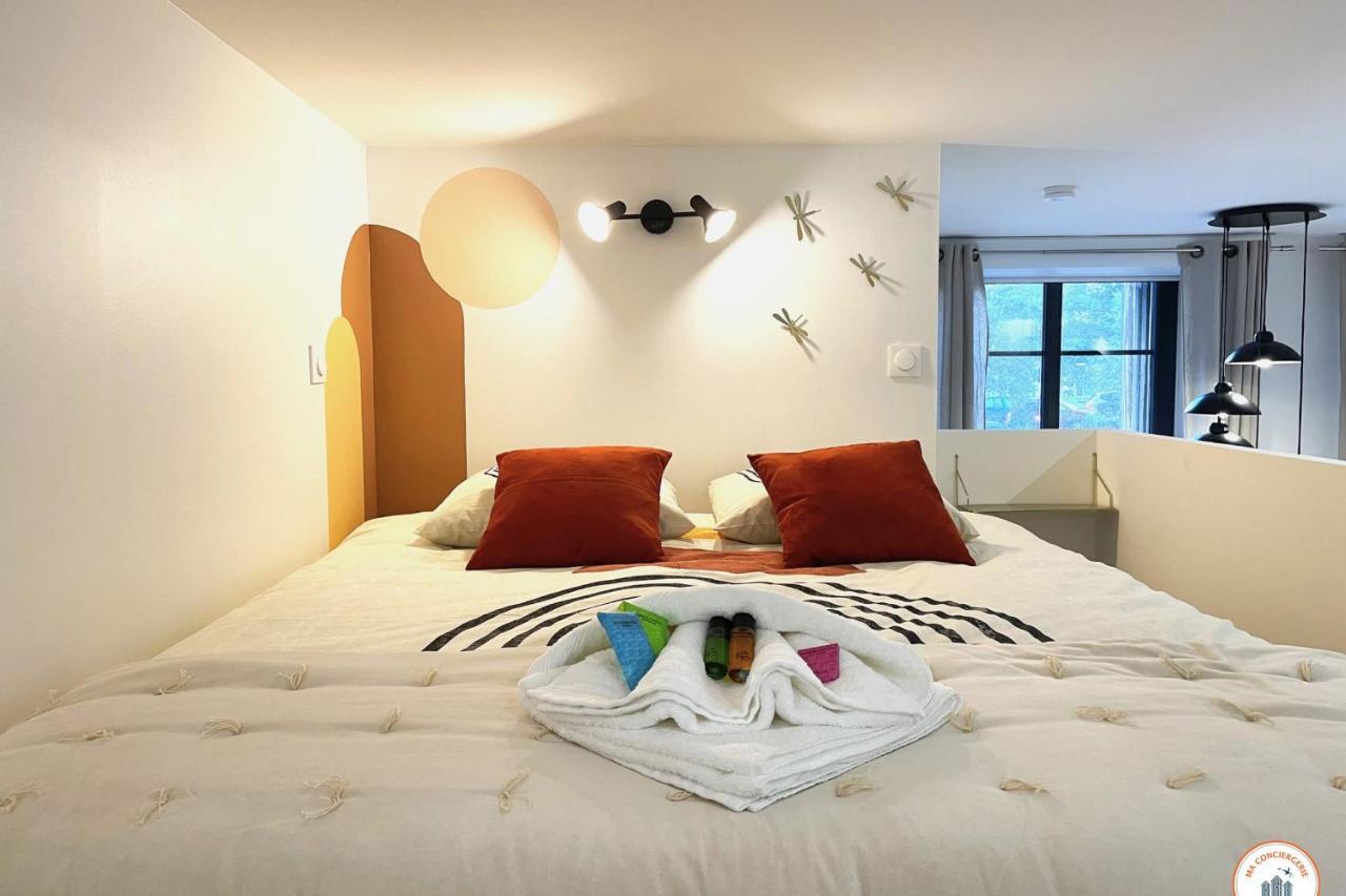 L'Orient-Express - Jacuzzi Spa - Parking - Loft Le Havre Bagian luar foto