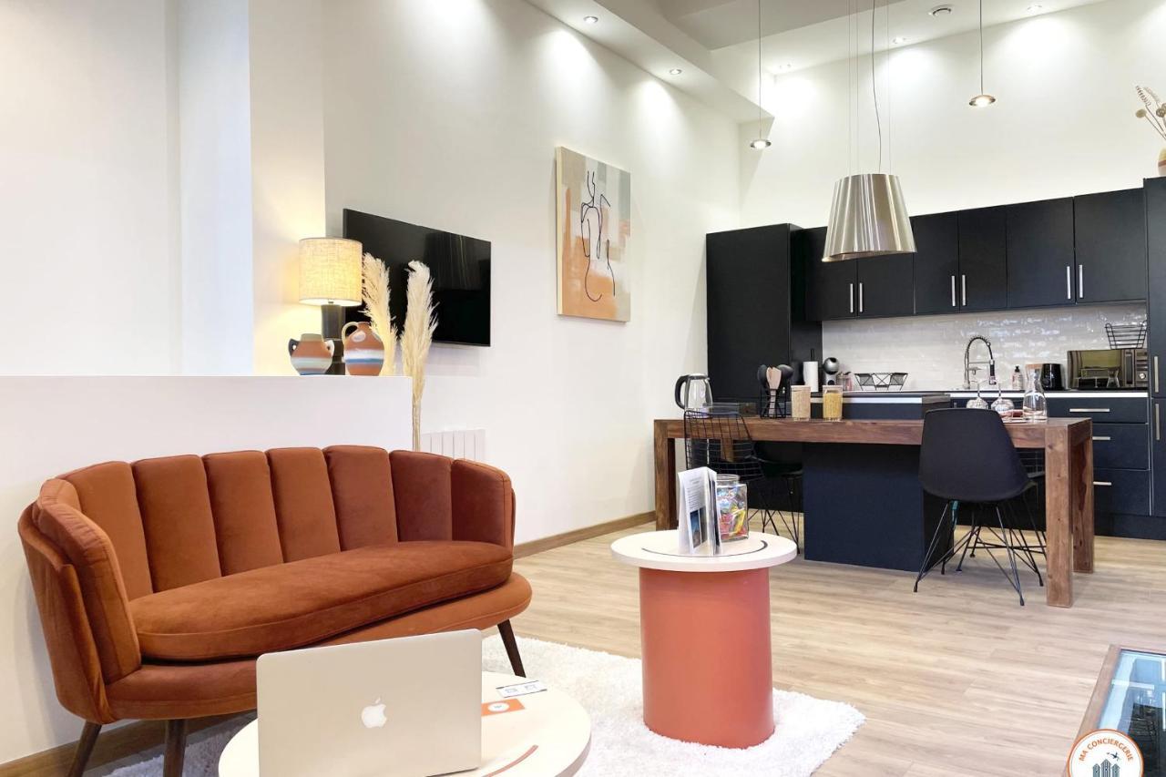 L'Orient-Express - Jacuzzi Spa - Parking - Loft Le Havre Bagian luar foto