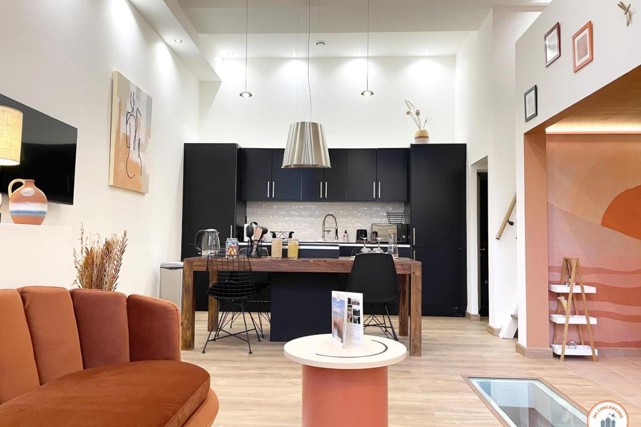 L'Orient-Express - Jacuzzi Spa - Parking - Loft Le Havre Bagian luar foto