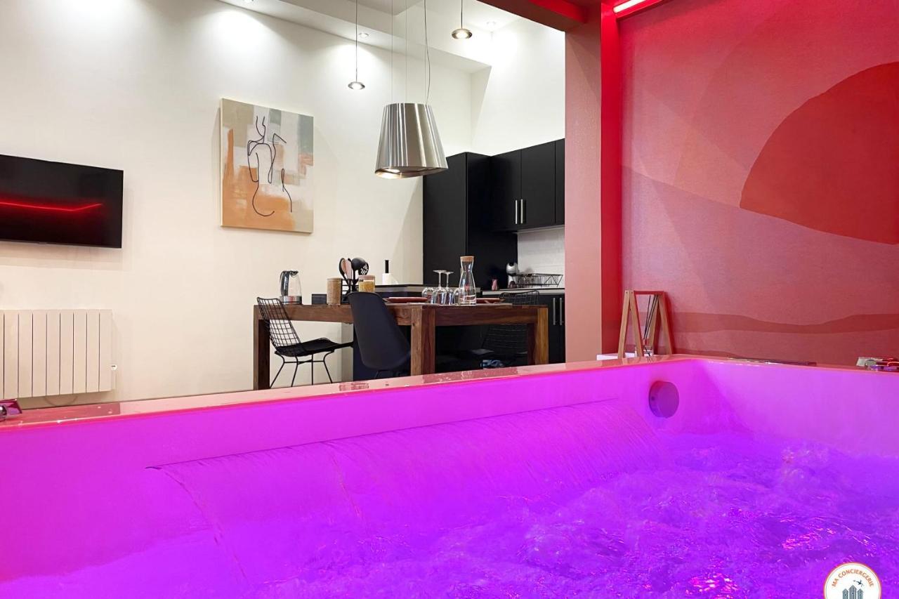 L'Orient-Express - Jacuzzi Spa - Parking - Loft Le Havre Bagian luar foto