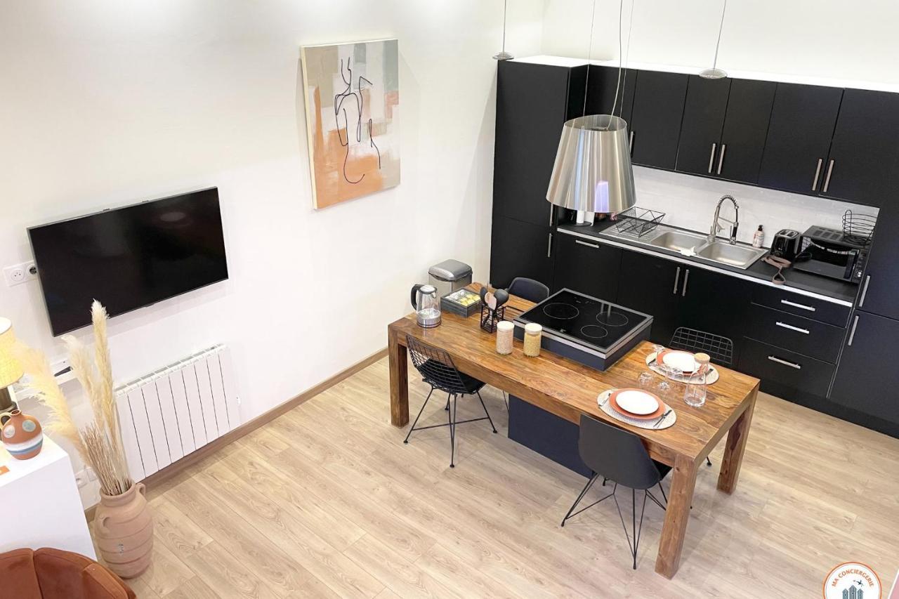 L'Orient-Express - Jacuzzi Spa - Parking - Loft Le Havre Bagian luar foto